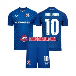 Matchtröjor Dinamo Zagreb Martin Baturina 10 2024-2025 Kortärmad till Barn (1:a ställ)