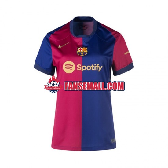 Matchtröjor FC Barcelona 2024-2025 Kortärmad till Dam (1:a ställ)