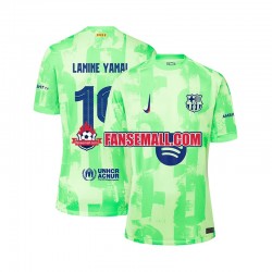Matchtröjor FC Barcelona LAMINE YAMAL 19 UCL Font 2024-2025 Kortärmad till Herr (3:e ställ)