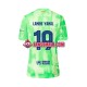 Matchtröjor FC Barcelona LAMINE YAMAL 19 UCL Font 2024-2025 Kortärmad till Herr (3:e ställ)