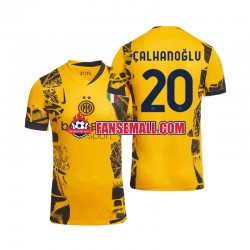 Matchtröjor Inter Milan Hakan Calhanoglu 20 2024-2025 Kortärmad till Herr (3:e ställ)