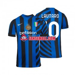 Matchtröjor Inter Milan Lautaro 10 2024-2025 Kortärmad till Herr (1:a ställ)