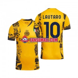 Matchtröjor Inter Milan Lautaro 10 2024-2025 Kortärmad till Herr (3:e ställ)