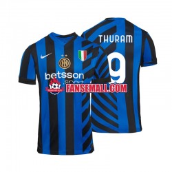 Matchtröjor Inter Milan Marcus Thuram 9 2024-2025 Kortärmad till Herr (1:a ställ)