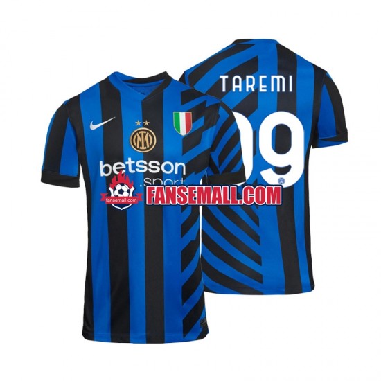 Matchtröjor Inter Milan Mehdi Taremi 99 2024-2025 Kortärmad till Herr (1:a ställ)