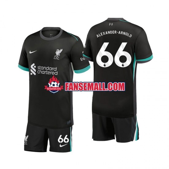 Matchtröjor Liverpool Alexander-Arnold 66 2024-2025 Kortärmad till Barn (2:a ställ)