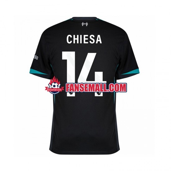 Matchtröjor Liverpool Federico Chiesa 14 2024-2025 Kortärmad till Herr (2:a ställ)