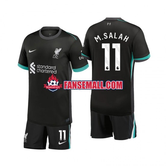 Matchtröjor Liverpool M.Salah 11 2024-2025 Kortärmad till Barn (2:a ställ)