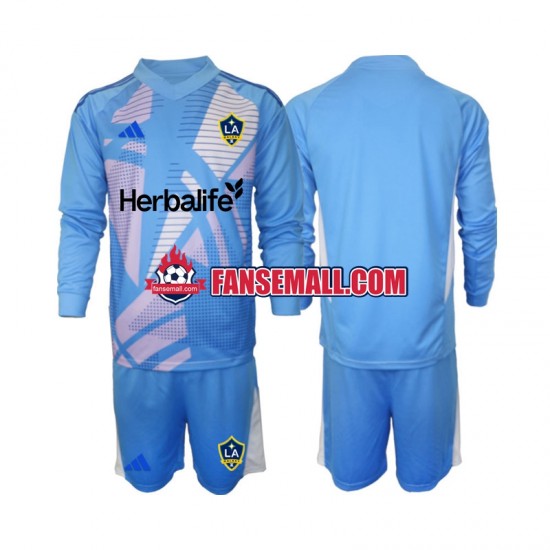 Matchtröjor Los Angeles Galaxy Målvaktströja 2024-2025 Långärmad till Barn (2:a ställ)