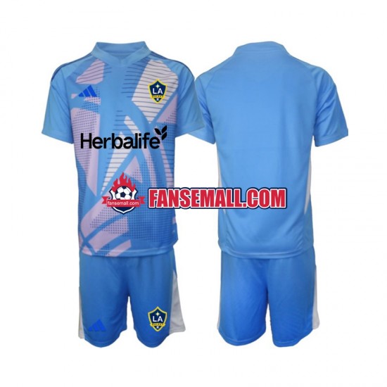 Matchtröjor Los Angeles Galaxy Målvaktströja 2024-2025 Kortärmad till Barn (2:a ställ)