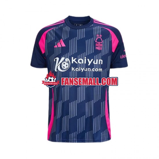 Matchtröjor Nottingham Forest 2024-2025 Kortärmad till Herr (2:a ställ)