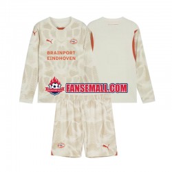 Matchtröjor PSV Eindhoven Målvaktströja 2024-2025 Långärmad till Barn (3:e ställ)