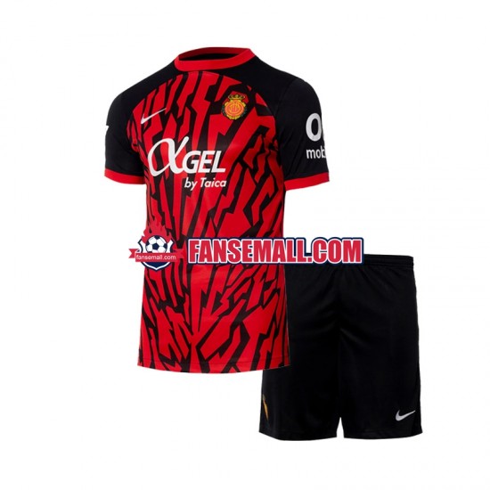 Matchtröjor RCD Mallorca 2024-2025 Kortärmad till Barn (1:a ställ)