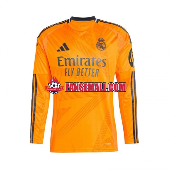 Matchtröjor Real Madrid 2024-2025 Långärmad till Herr (2:a ställ)