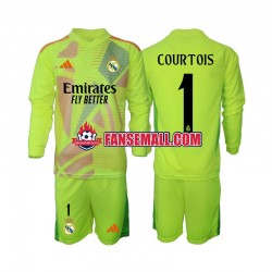 Matchtröjor Real Madrid Målvaktströja COURTOIS 1 2024-2025 Långärmad till Barn (4:e ställ) Matchtröjor Real Madrid Målvaktströja COURTOIS 1 2024-2025 Långärmad till Barn (4:e ställ)