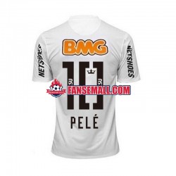 Matchtröjor Santos PELE 10 Retro 2011-2012 Kortärmad till Herr (1:a ställ)