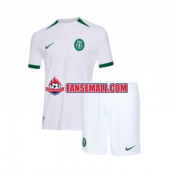 Matchtröjor Sporting Lissabon 2024-2025 Kortärmad till Barn (2:a ställ)