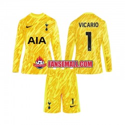 Matchtröjor Tottenham Hotspur Målvaktströja Vicario 1 2024-2025 Långärmad till Barn (1:a ställ) Matchtröjor Tottenham Hotspur Målvaktströja Vicario 1 2024-2025 Långärmad till Barn (1:a ställ)