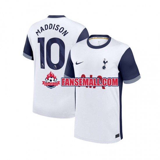 Matchtröjor Tottenham Hotspur James Maddison 10 2024-2025 Kortärmad till Herr (1:a ställ)