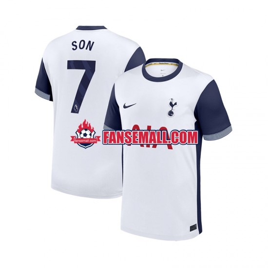 Matchtröjor Tottenham Hotspur Son Heung-Min 7 2024-2025 Kortärmad till Herr (1:a ställ)