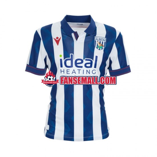 Matchtröjor West Bromwich Albion 2024-2025 Kortärmad till Herr (1:a ställ)