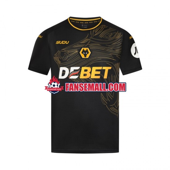 Matchtröjor Wolverhampton Wanderers 2024-2025 Kortärmad till Herr (2:a ställ)